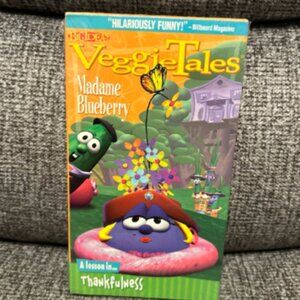 FACTORY SEALED VeggieTales Madame Blueberry A Lesson in Thankfulness